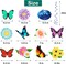 30-Set Flower & Butterfly Hanging Swirl Decorations – Spring & Summer Ceiling Streamers Party Decor for Birthday Parties, Classroom, Office, and Garden Seasonal Decorations